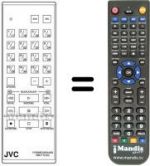 Telecomando equivalente JVC RMP72EG