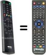 Telecomando equivalente Sony KV-29FX66E