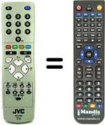 Telecomando equivalente JVC RM-C15021C