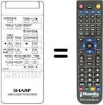 Telecomando equivalente RRMCG0778UM