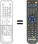 Telecomando equivalente Sharp 72AS18SN