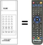 Telecomando equivalente Elbe 2CH. SOUND