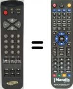 Telecomando equivalente Samsung CF5935Z