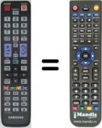 Telecomando equivalente Samsung PS42P5HX/XEC