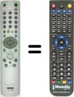 Telecomando equivalente Sony KV-29LS60B