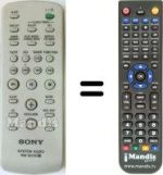 Telecomando equivalente Sony HCD-EC50