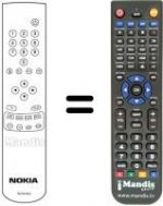 Telecomando equivalente Nokia ST37HI