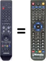 Telecomando equivalente BN59-00539A