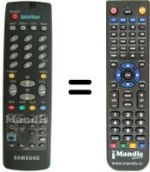 Telecomando equivalente Samsung AA59-00006A