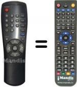 Telecomando equivalente Samsung AA59-00104D