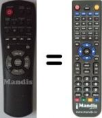 Telecomando equivalente Samsung AH59-00004B