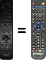 Telecomando equivalente Samsung SP50L6HVX / /XEC