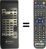 Telecomando equivalente Sansui RS-1520
