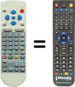 Telecomando equivalente Sanyo JXMFE