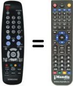 Telecomando equivalente Samsung BN5900676A