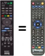 Telecomando equivalente Sony RM-ADP121