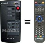 Telecomando equivalente Sony RMT-502