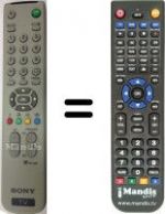 Telecomando equivalente Sony KV-25FX30E