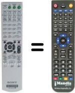 Telecomando equivalente Sony RM-ADU005
