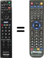Telecomando equivalente Sony KDL-32V5500