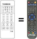 Telecomando equivalente Thomson 925TX0789