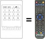 Telecomando equivalente Panasonic TNQ1459