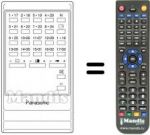 Telecomando equivalente Panasonic TNQ1603