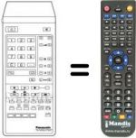 Telecomando equivalente Panasonic TNQ8E0422