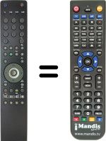 Telecomando equivalente Grundig VISION326 3931T 2