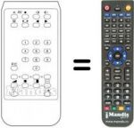 Telecomando equivalente SCHNEIDER STV8027QM