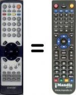 Telecomando equivalente TATUNG-DECCA RM-36EN01