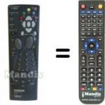 Telecomando equivalente Thomson 35061860