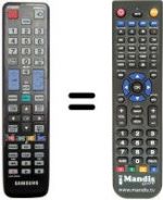 Telecomando equivalente Samsung UE32D5000