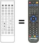 Telecomando equivalente Waltham CT1420F