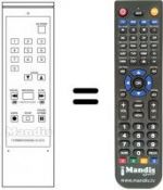 Telecomando equivalente NordMende V1035T