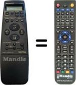 Telecomando equivalente Panasonic VEQ1568