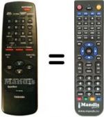 Telecomando equivalente Toshiba V204G