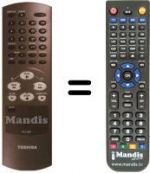 Telecomando equivalente Toshiba V220W
