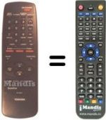 Telecomando equivalente Toshiba V304T