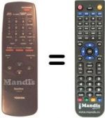 Telecomando equivalente Toshiba V427G