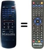 Telecomando equivalente Toshiba V400