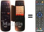 Telecomando equivalente Toshiba V454G