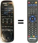 Telecomando equivalente Toshiba V813G