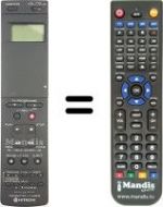 Telecomando equivalente Hitachi VT546E
