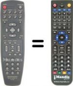 Telecomando equivalente RC3100DV