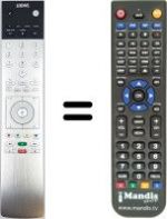 Telecomando equivalente Loewe ACONDA9281ZW