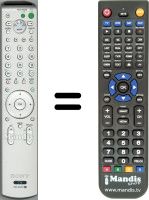 Telecomando equivalente Sony KDLV40A11E