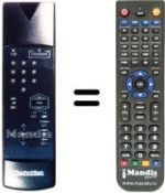 Telecomando equivalente Technisat VC3004