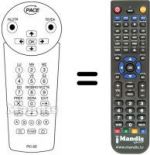 Telecomando equivalente Pace HANDSET PLATINUM