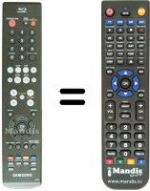 Telecomando equivalente Samsung BDP1400